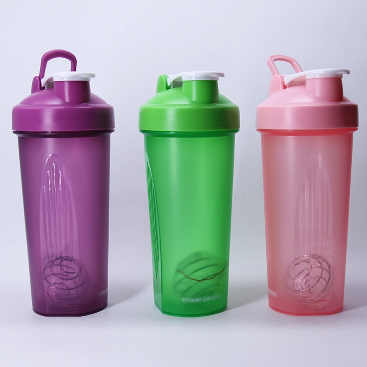 Custom Logo Protein Powder Shaker Bottle 600ml